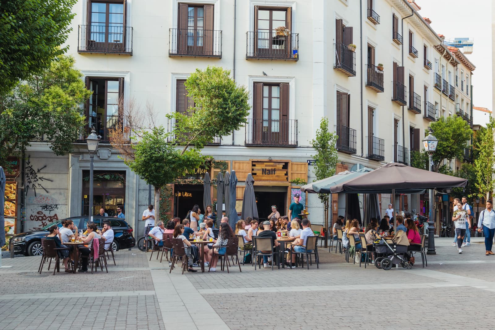 One of the best areas of Madrid in malasaña