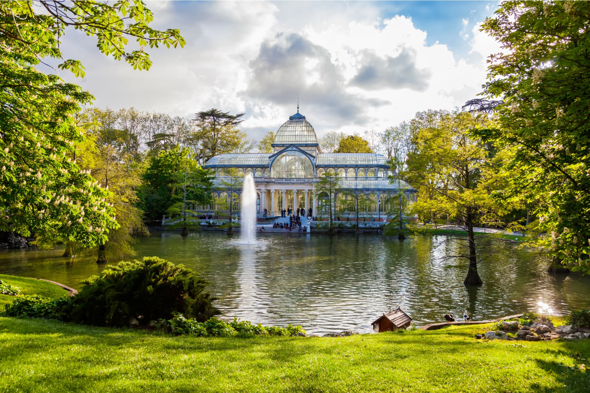 El retiro, the best area next to the lungs of Madrid